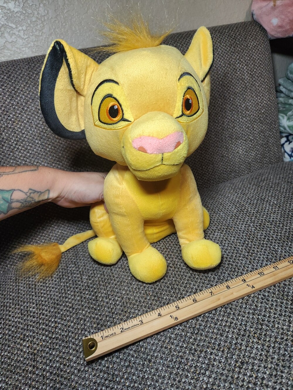 Disney The Lion King Simba Plush stuffed animal